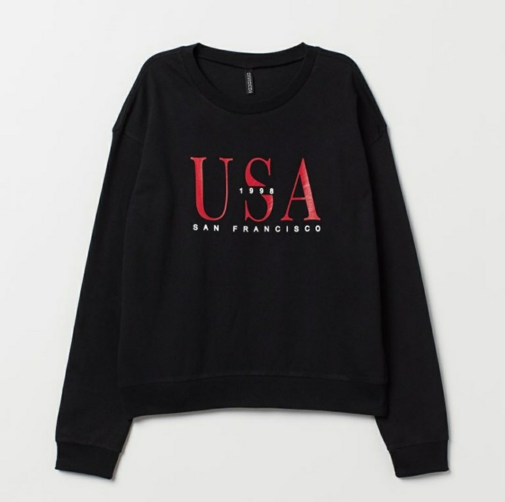 H&M Retro San Francisco USA Long Sleeve